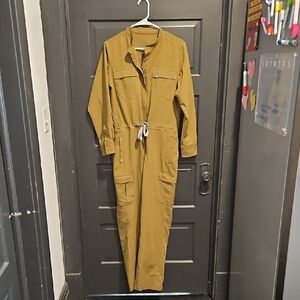 Figs Olive Jumpsuit